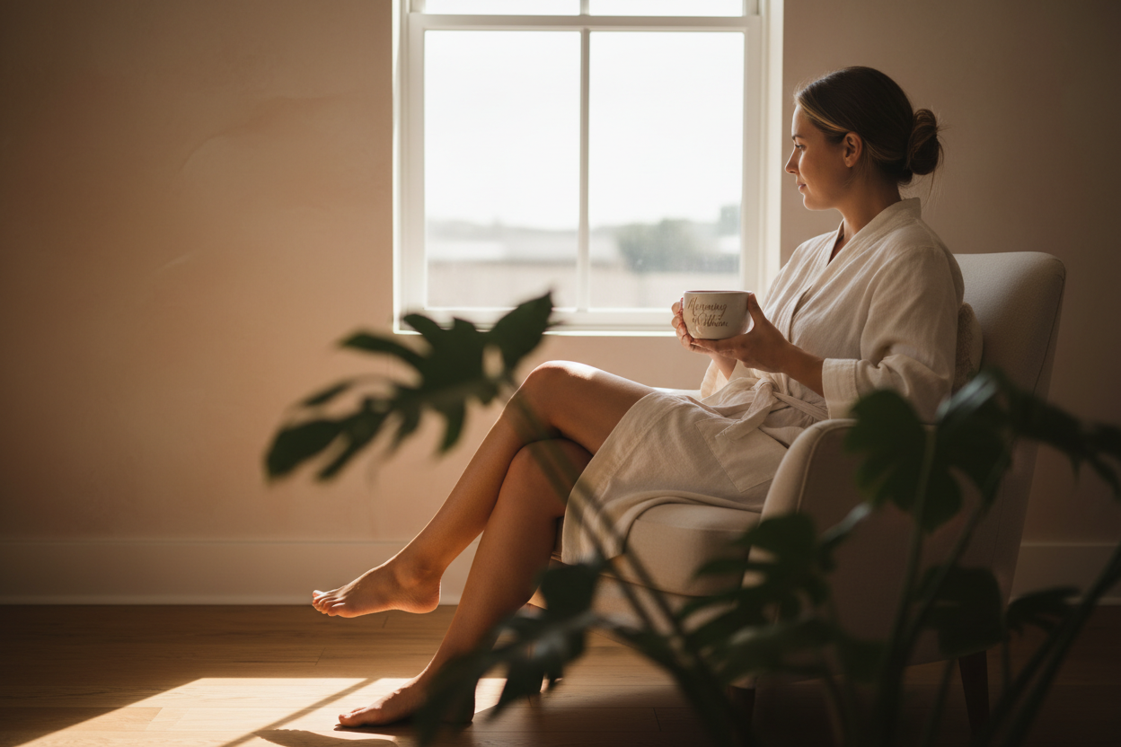 Soft morning light by a window — Morning Within wellness ritual guide