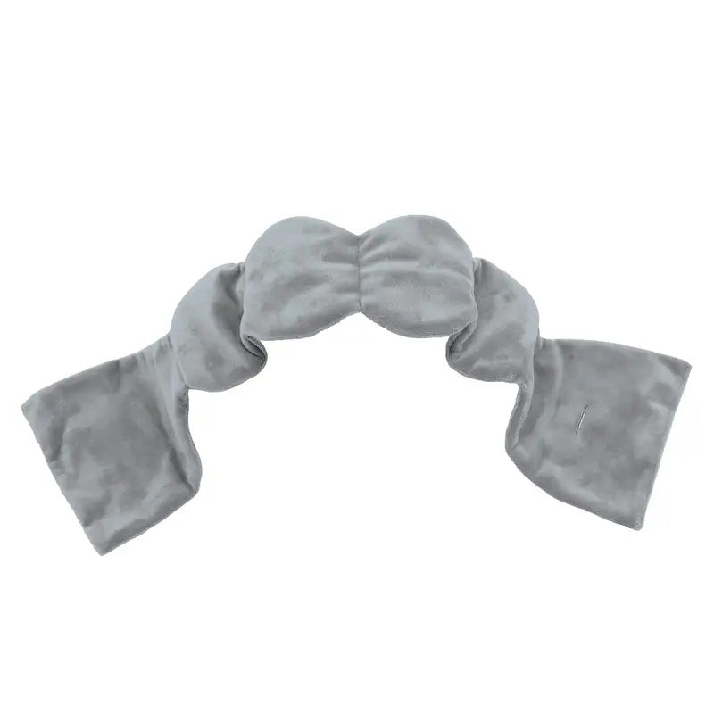 Weighted Comfort Eye Mask in Grey – Morning Within