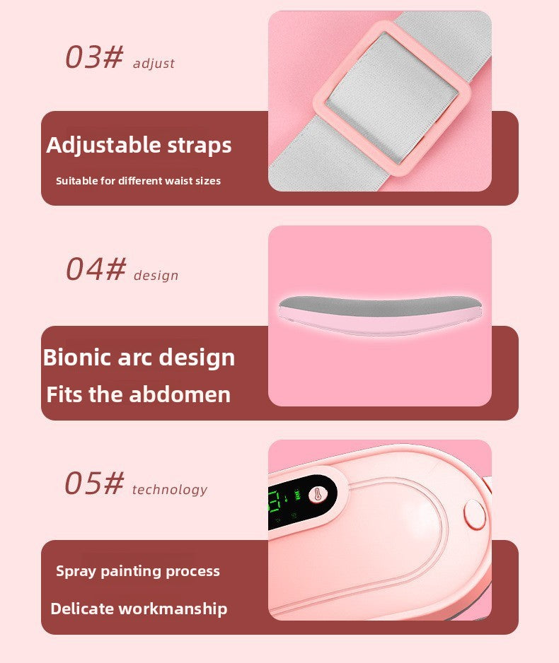 Rechargeable Menstrual Heating Belt with Vibration