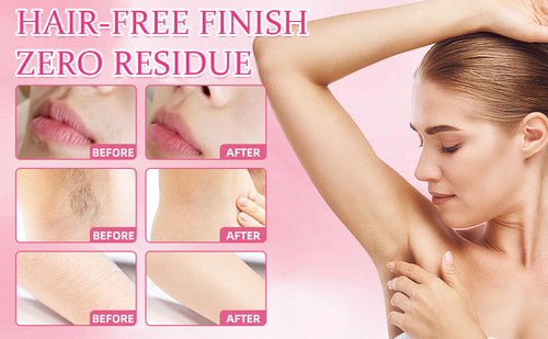 Dual-Head Waterproof Rechargeable Hair Removal Device