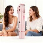 Dual-Head Waterproof Rechargeable Hair Removal Device