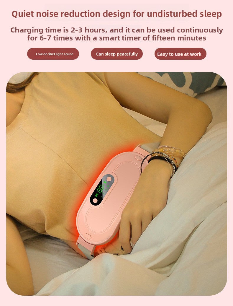 Rechargeable Menstrual Heating Belt with Vibration