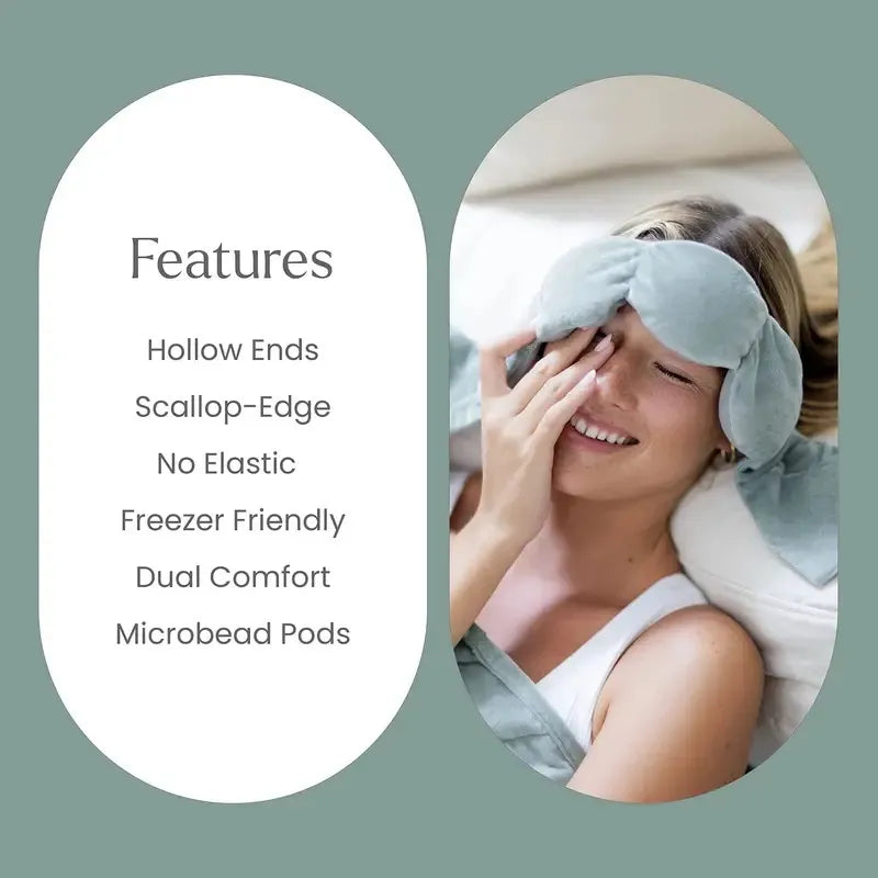 Weighted Eye Mask with Hot & Cold Therapy