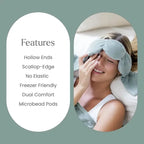 Weighted Eye Mask with Hot & Cold Therapy